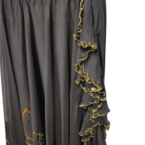 Black and Gold Sequin Skirt Party Skirt Christmas Party Wear -NEW - Picture 4 of 6